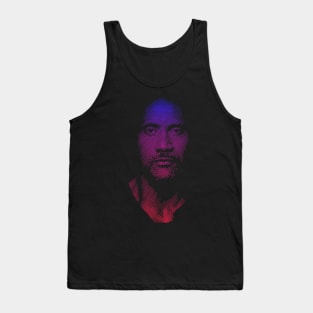 Dwayne Johnson Halftone style Tank Top